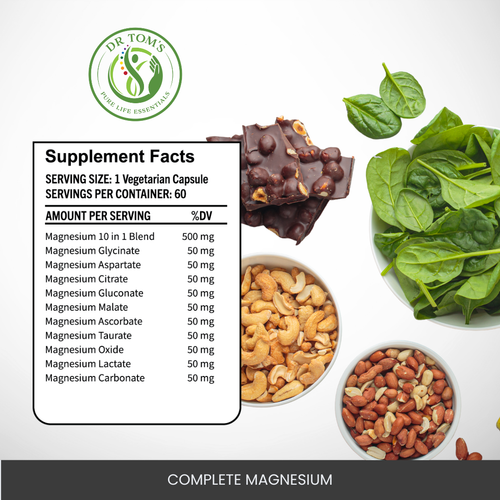 COMPLETE MAGNESIUM SUPPLEMENT FACTS